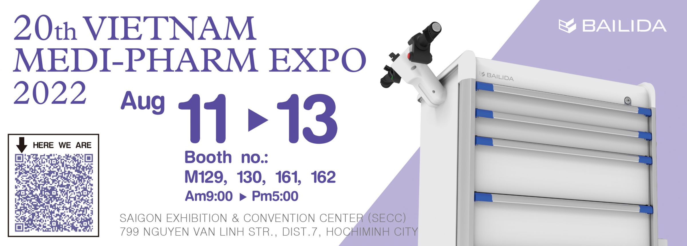 งานแสดงสินค้า MEDI-PHARM ของเวียดนามครั้งที่ 20 ปี 2022